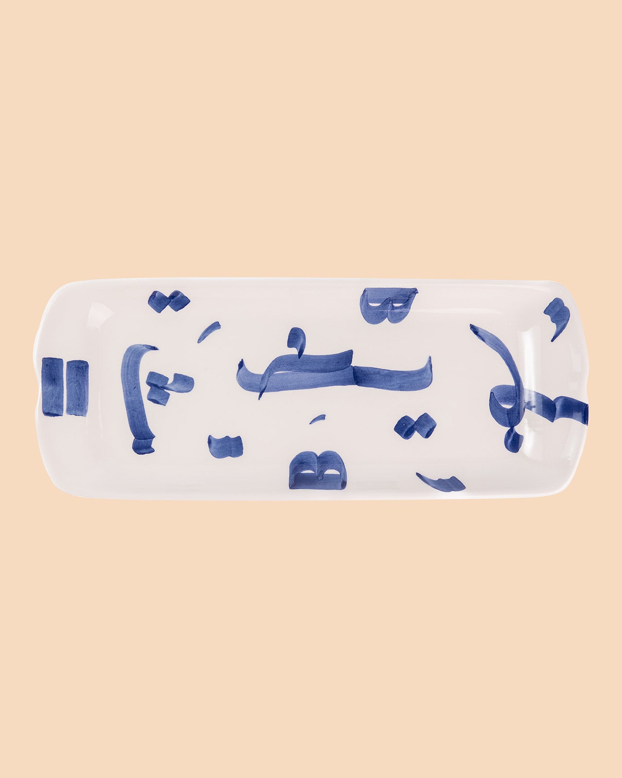 Blue Kalimet Appetizer Plate