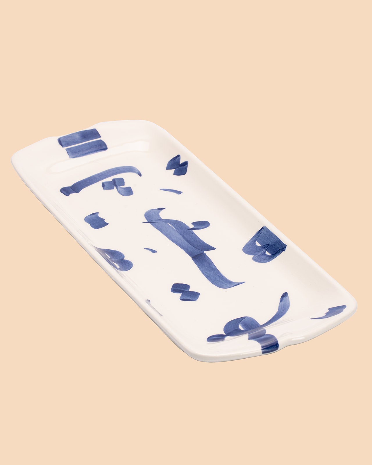 Blue Kalimet Appetizer Plate
