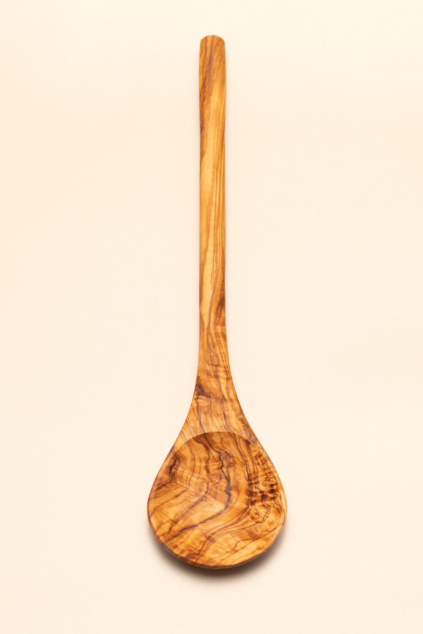 Olive Wood Round Spoon