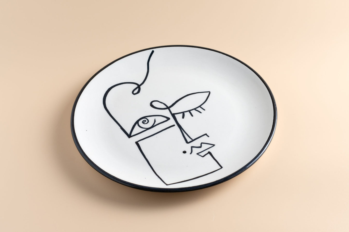 Royal Face Dinner Plate