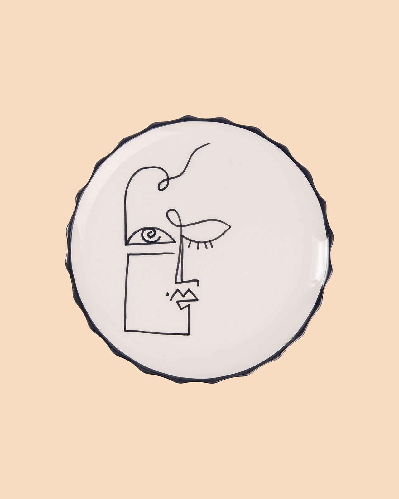 Carthage Face Large Dinner Plate(s)